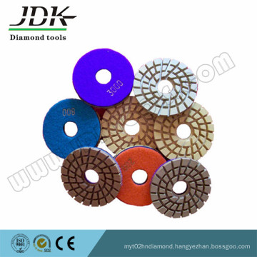 100mm Floor Renovation Polishing Pad with Velcro Backed